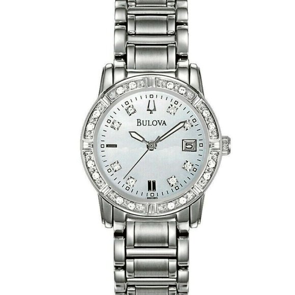 Bulova Mother of Pearl Women's Watch! w/ box